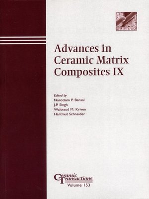 cover image of Advances in Ceramic Matrix Composites IX